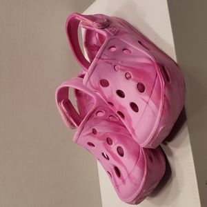 Pink Clog Sandals - Girls‎ Size 13